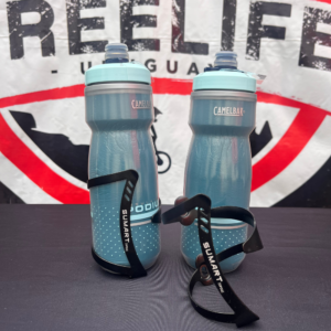Combo de Botellas Térmicas (modelo azul petróleo) y Porta botellas