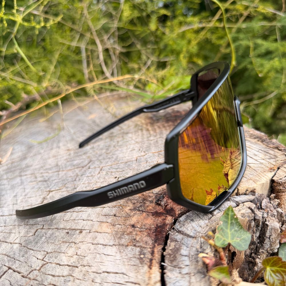 Lentes - Gafas Shimano TECHNIUM R RD Negro Mate - Imagen 3