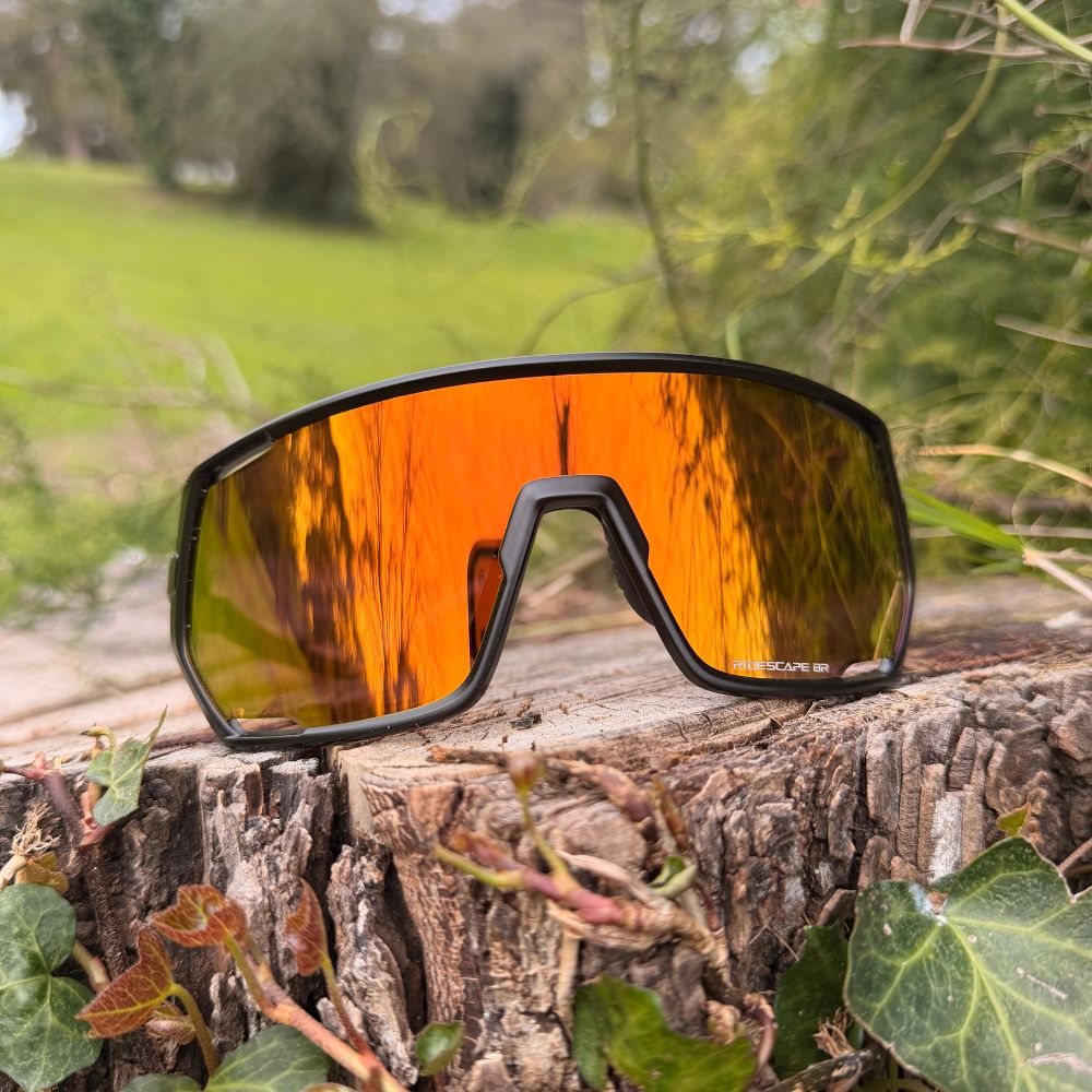 Lentes - Gafas Shimano TECHNIUM R RD Negro Mate - Imagen 2